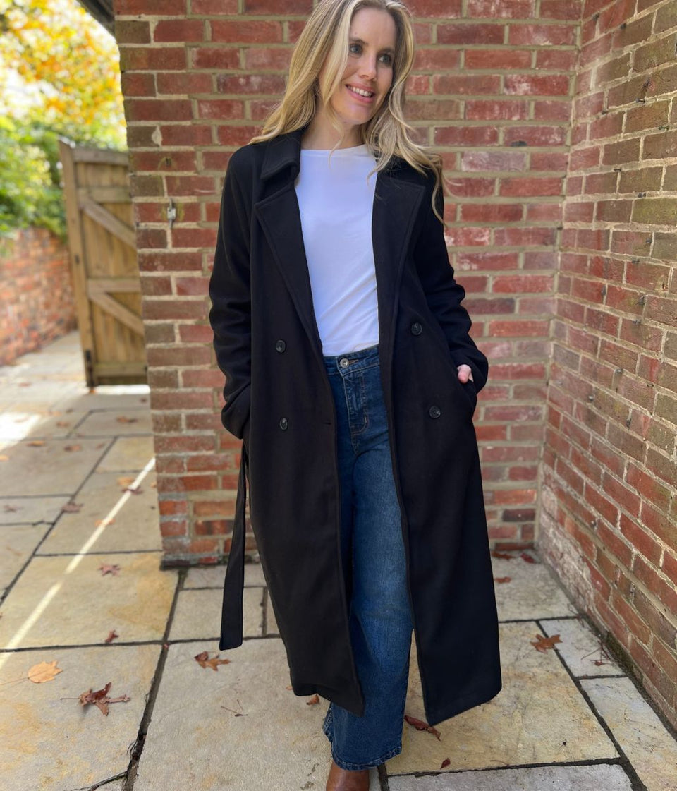 Black Brave Soul Virgo Long Coat