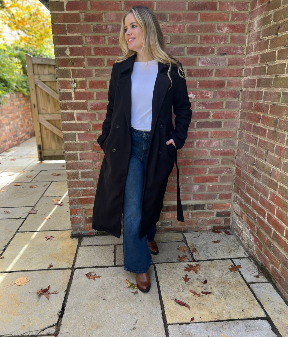 Black Brave Soul Virgo Long Coat