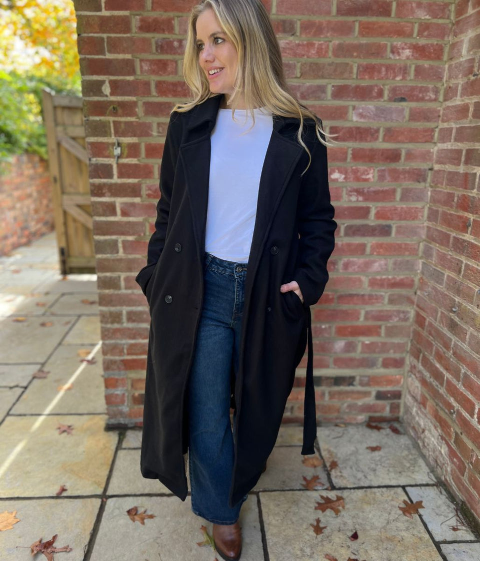 Black Brave Soul Virgo Long Coat