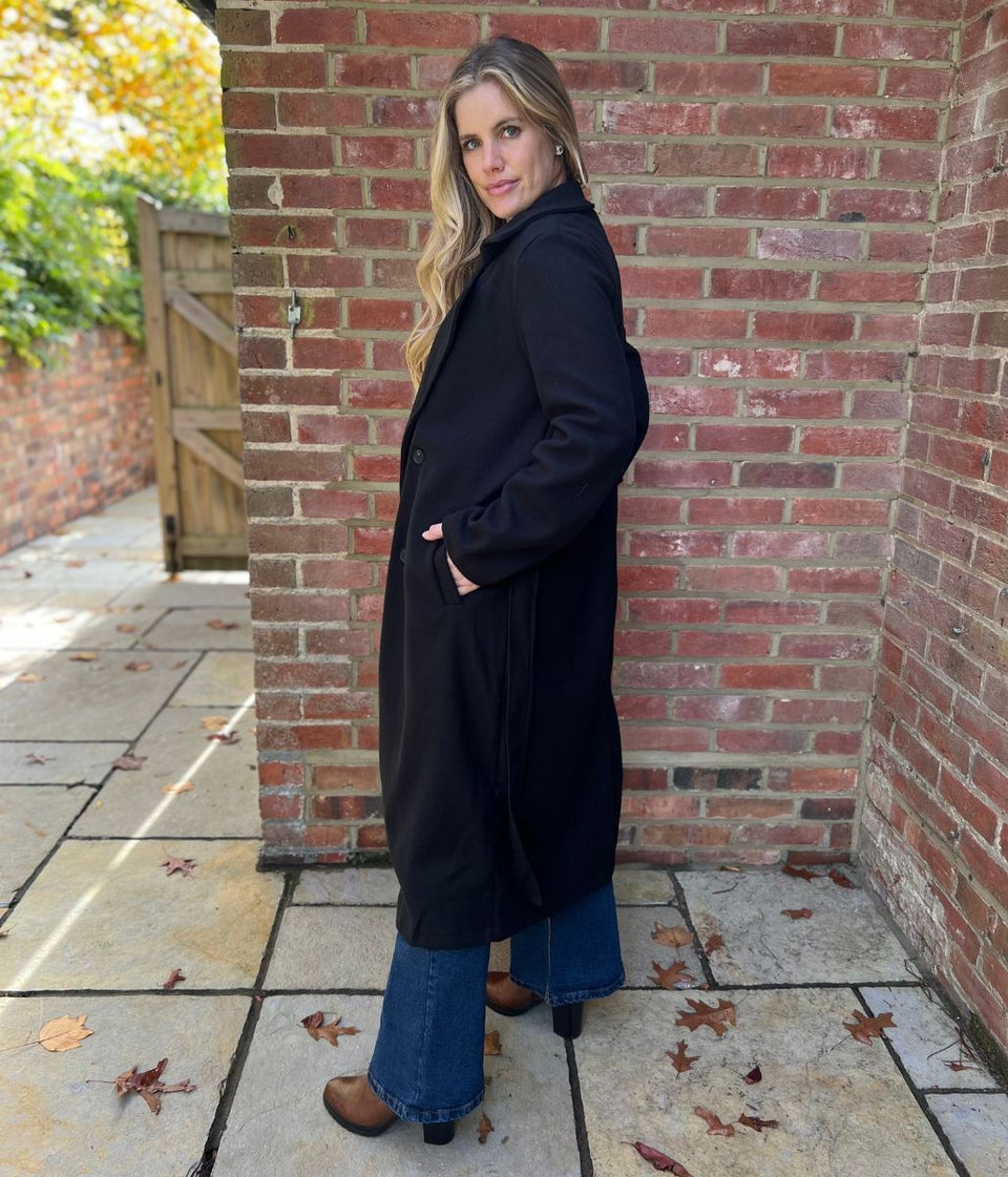 Black Brave Soul Virgo Long Coat