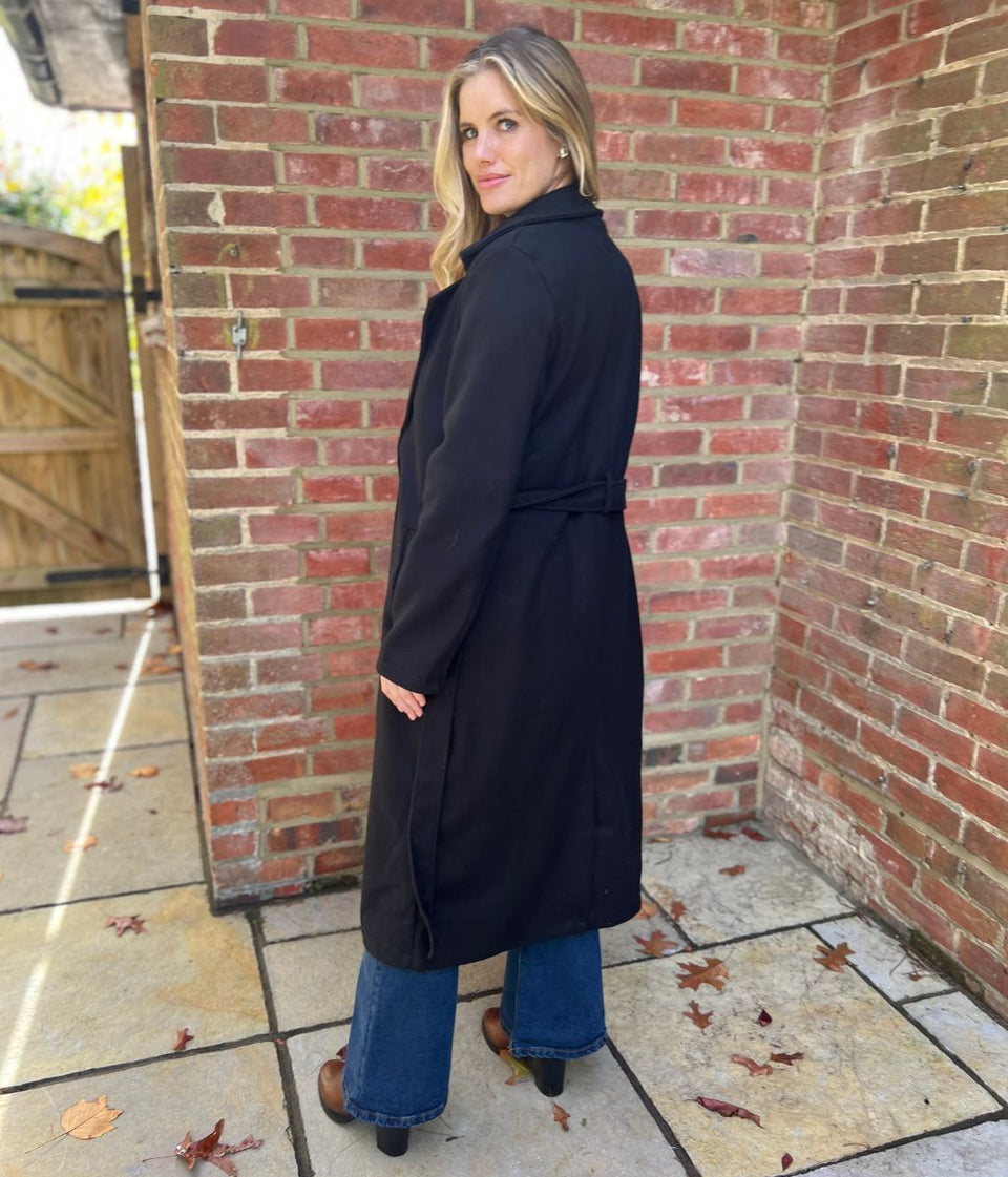 Black Brave Soul Virgo Long Coat