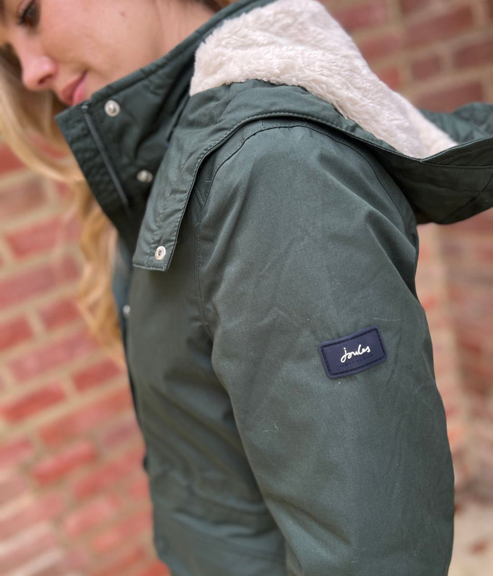 Green Loxley Waterproof Coat