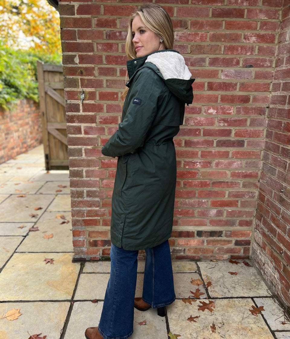 Green Loxley Waterproof Coat