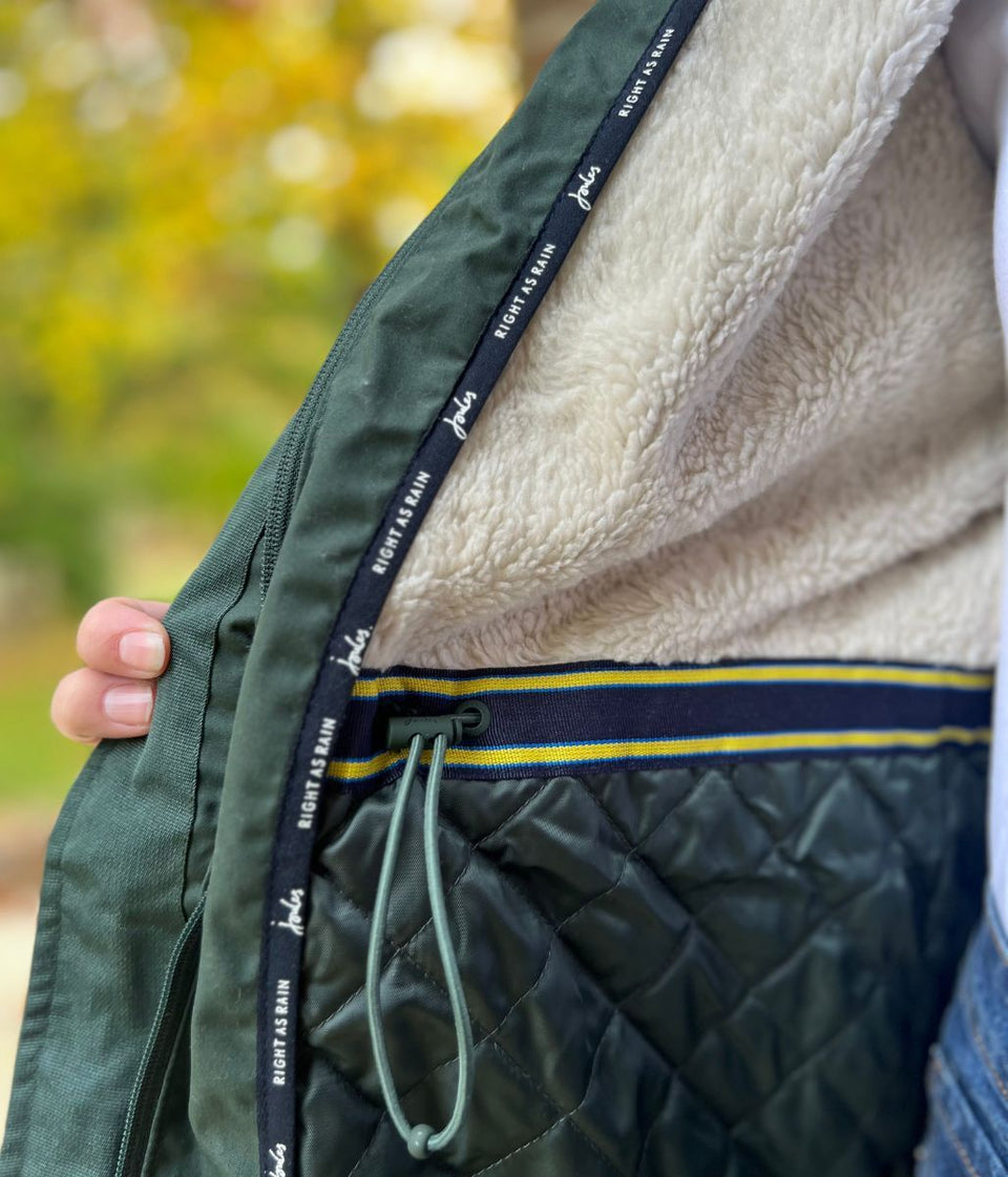 Green Loxley Waterproof Coat