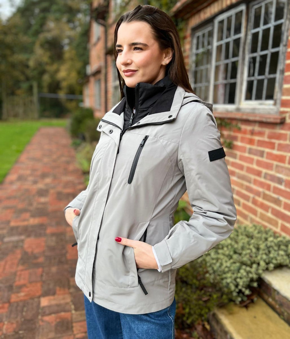 CK Grey 3 in 1 Water Resistant Coat