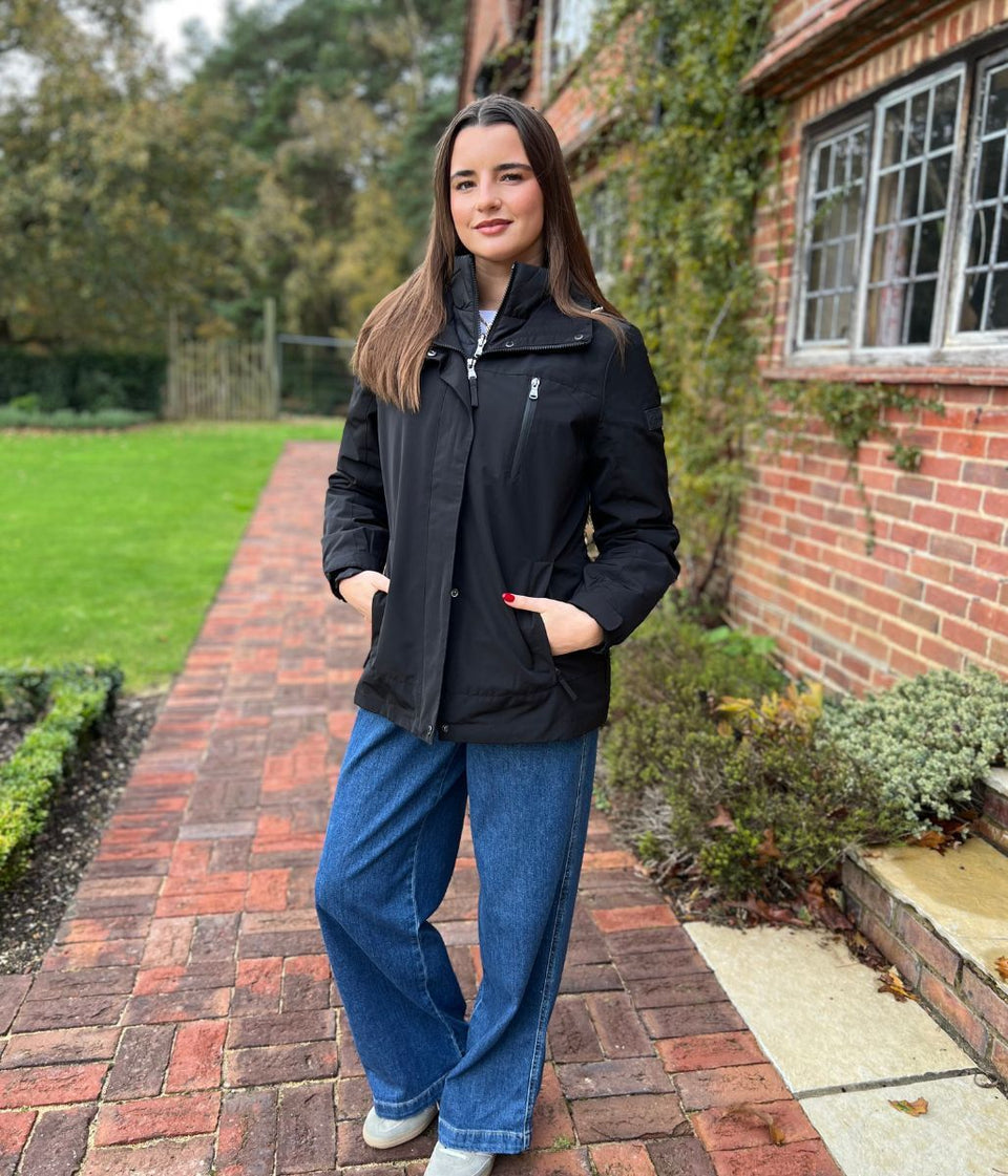 CK Black 3 in 1 Water Resistant Coat