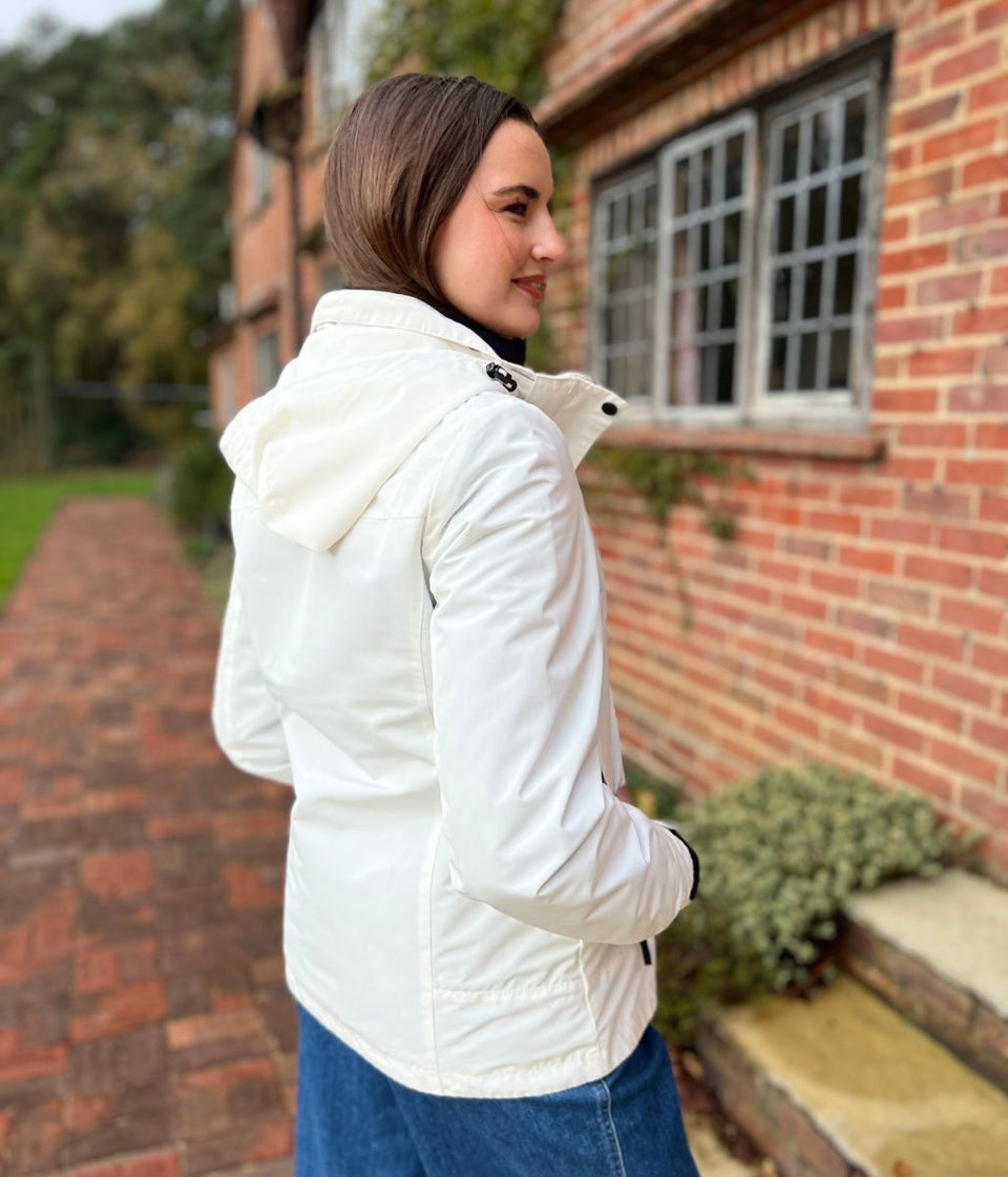 CK White 3 in 1 Water Resistant Coat