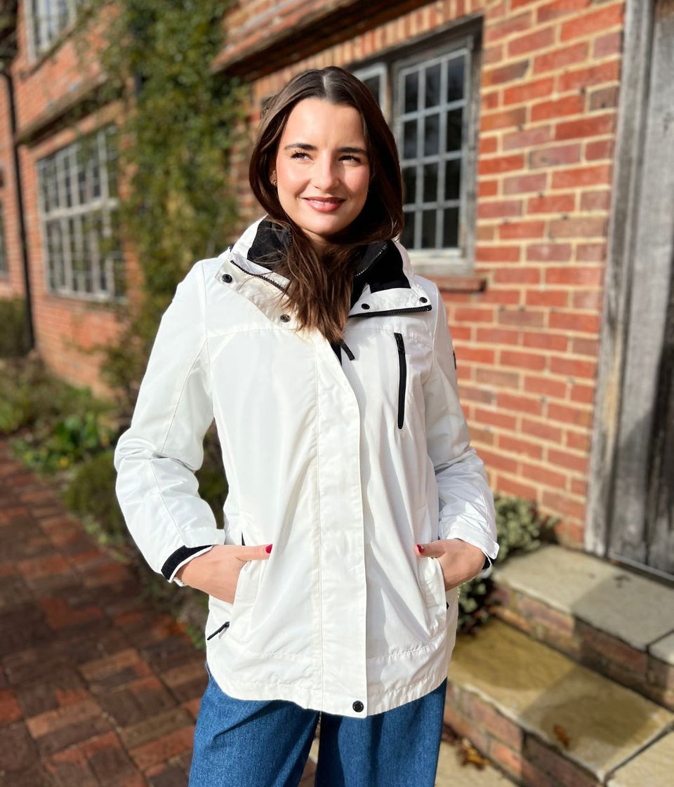 CK White 3 in 1 Water Resistant Coat