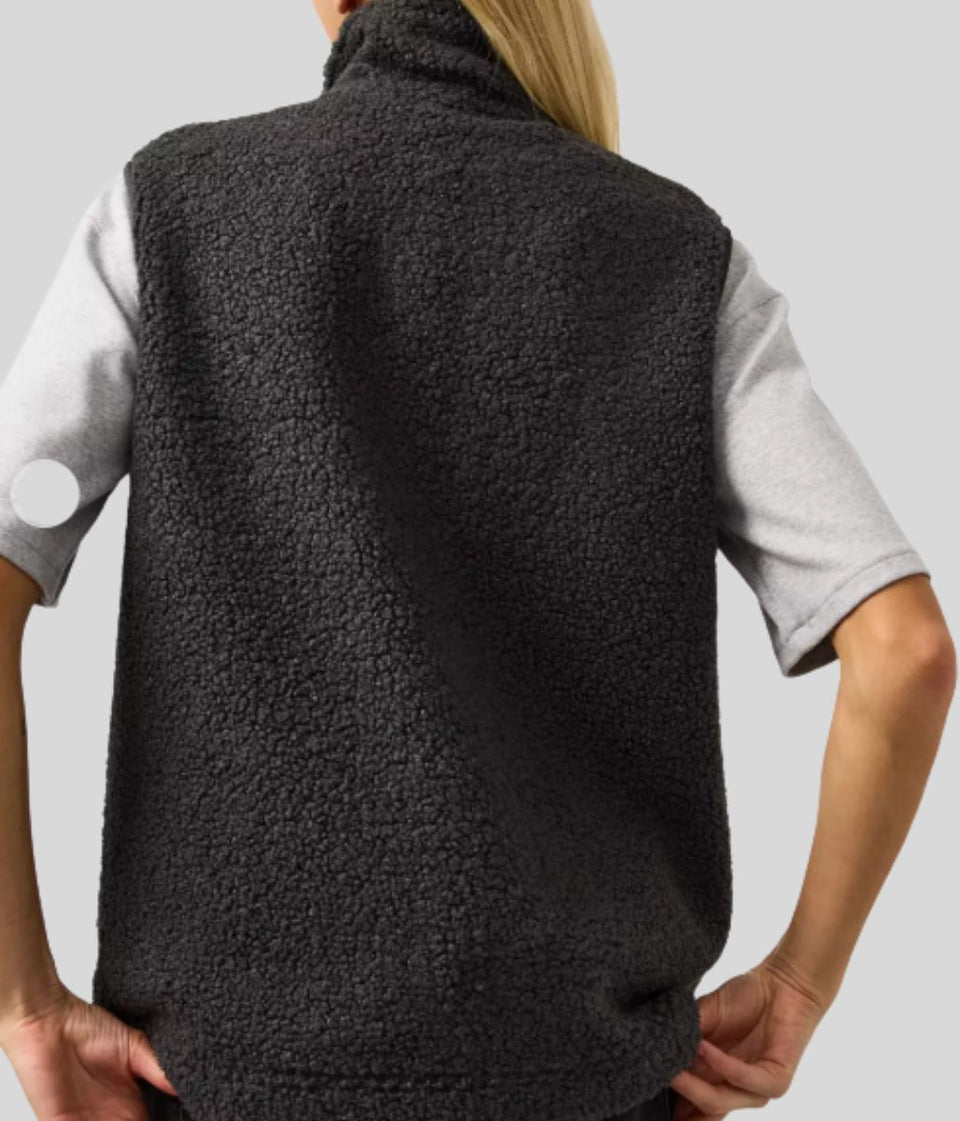 Grey Borg Fleece Gilet