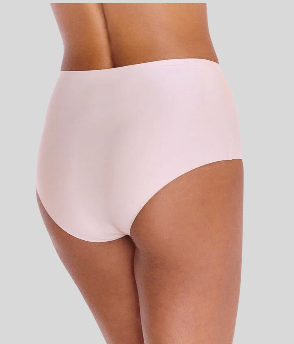 Pink Laser Cut Full Briefs