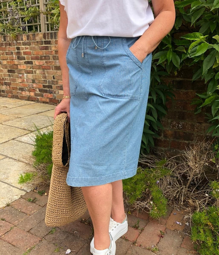 Tutorial: Add side pockets when making a skirt, plus a free pattern – Sewing