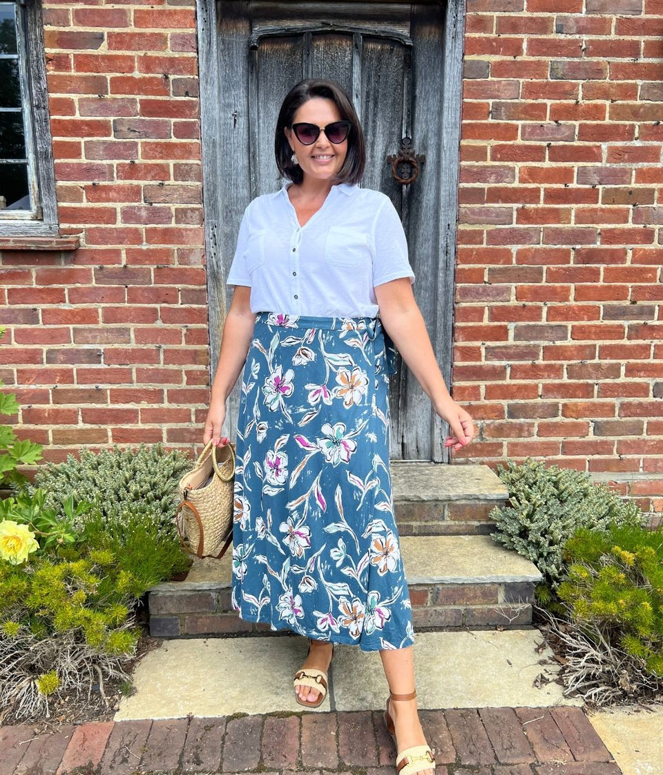 Ex Seasalt Crellow Wrap Skirt
