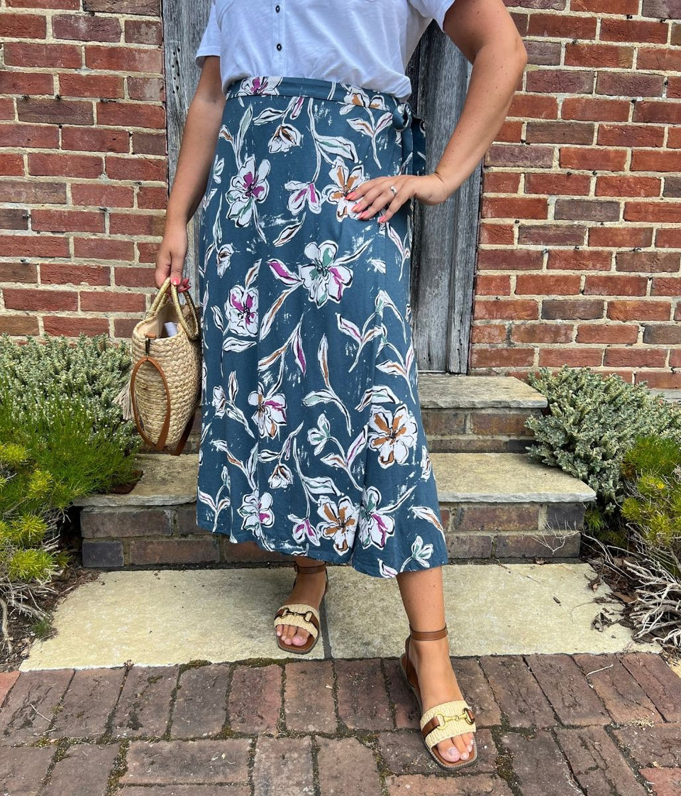 Ex Seasalt Crellow Wrap Skirt