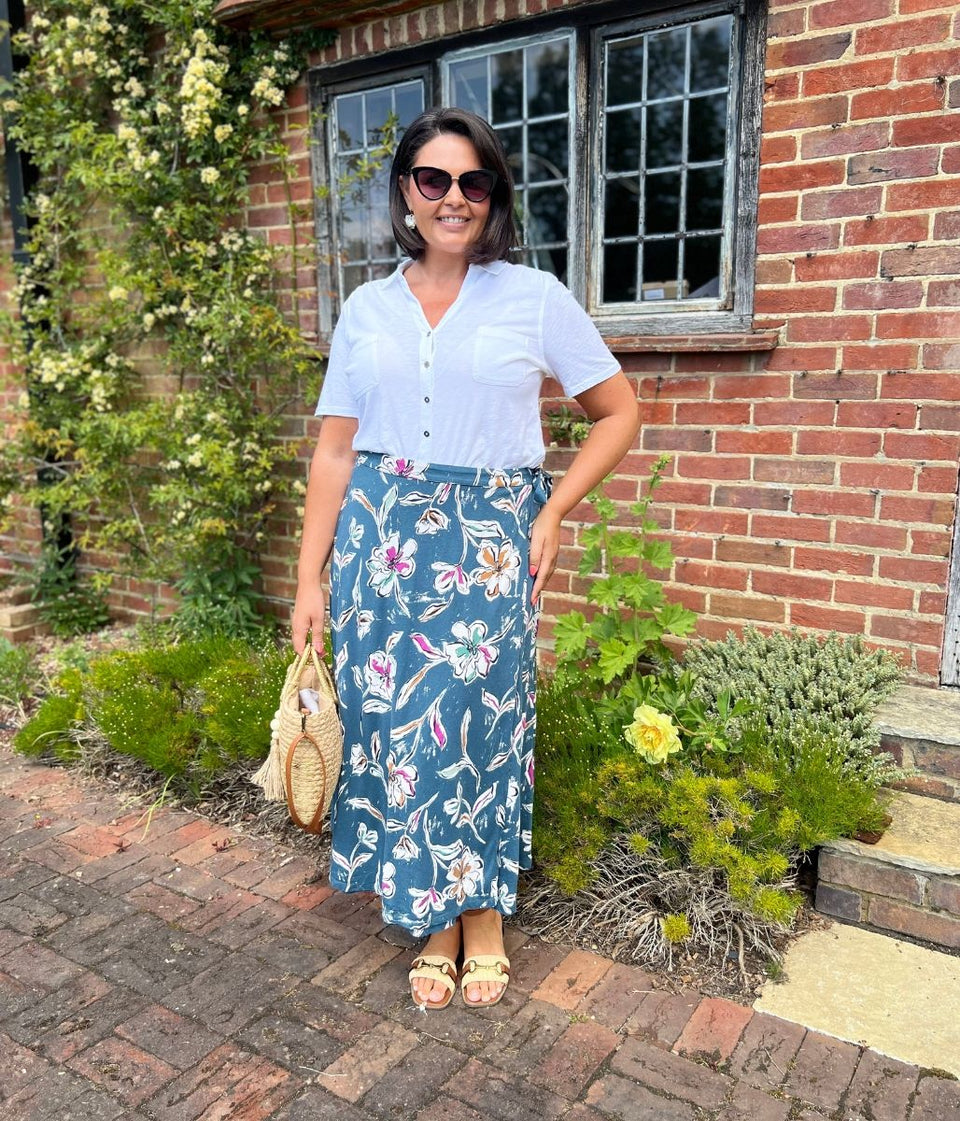 Ex Seasalt Crellow Wrap Skirt