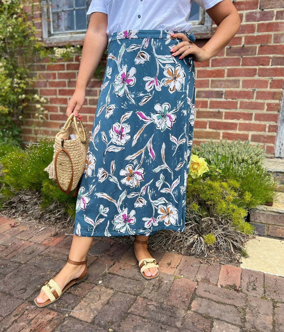 Ex Seasalt Crellow Wrap Skirt