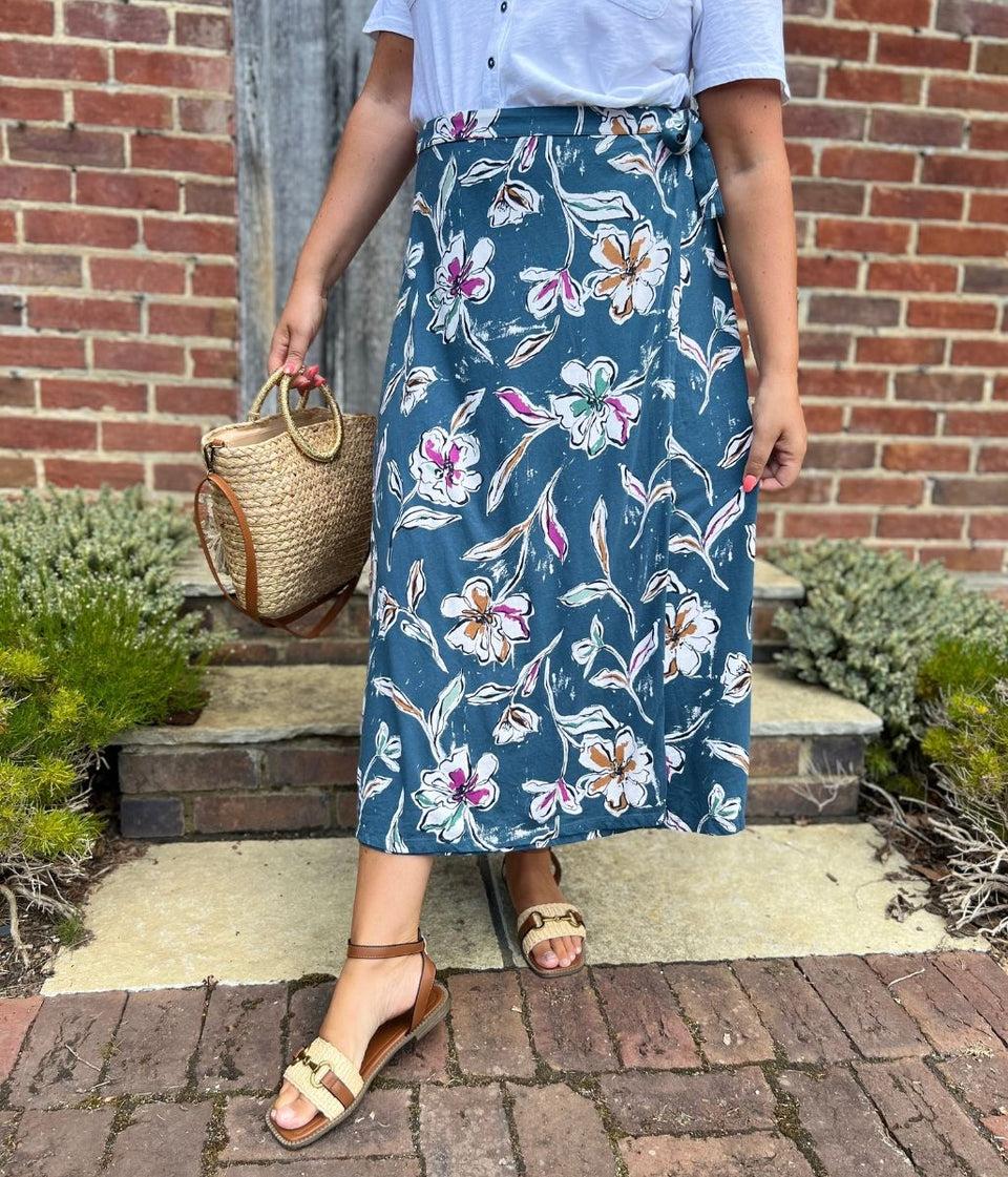 Ex Seasalt Crellow Wrap Skirt