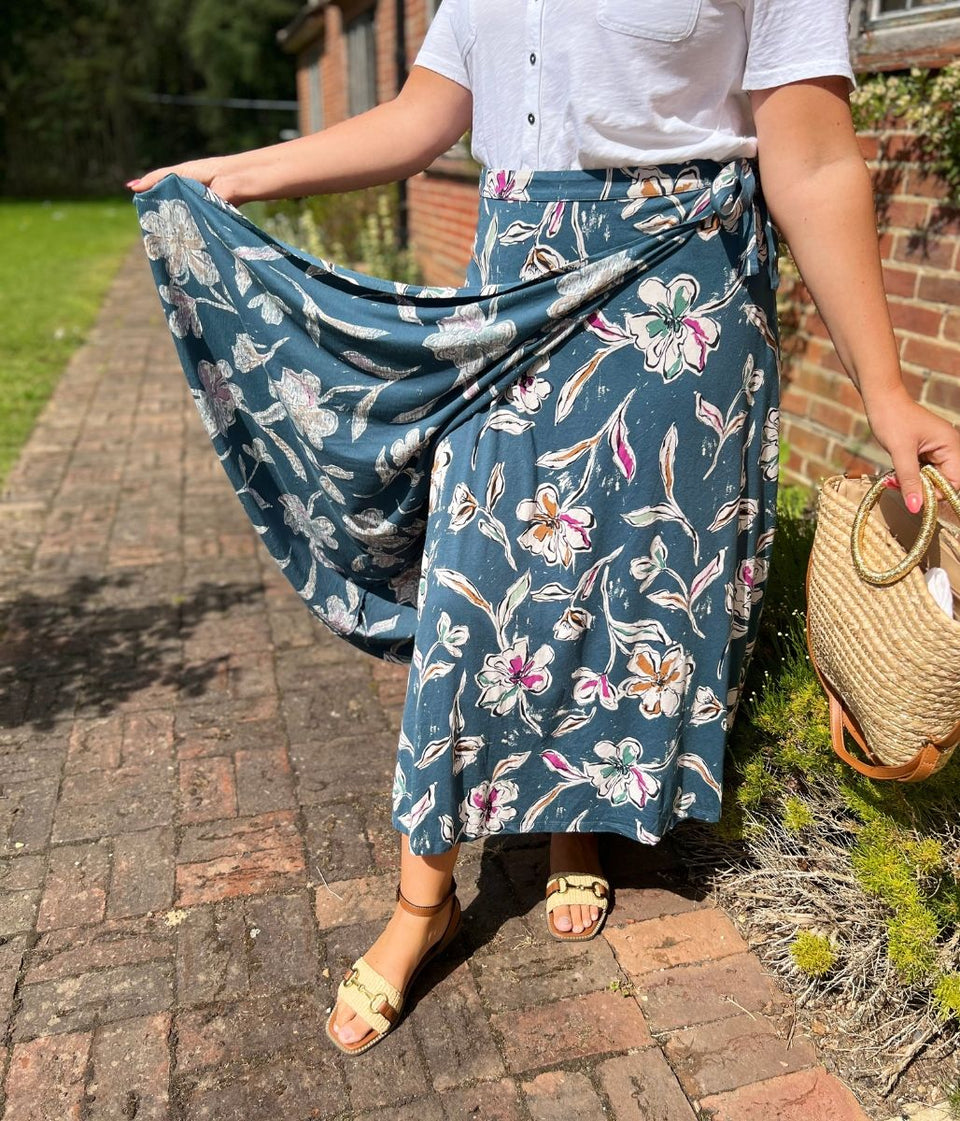 Ex Seasalt Crellow Wrap Skirt