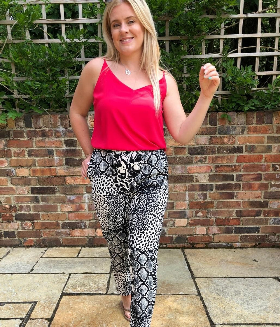 Raspberry Cami Top