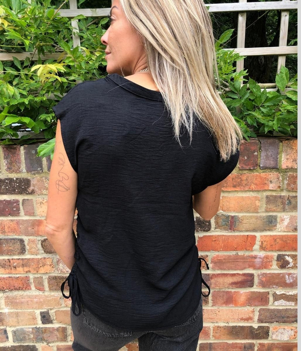 Black Shell Top