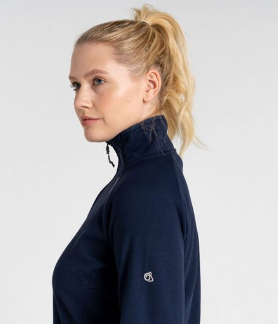 Craghoppers Navy Dynamic Pro Half Zip Fleece