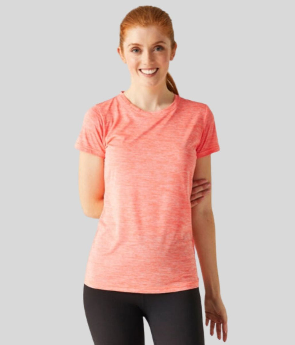 Orange Activewear T Shirt