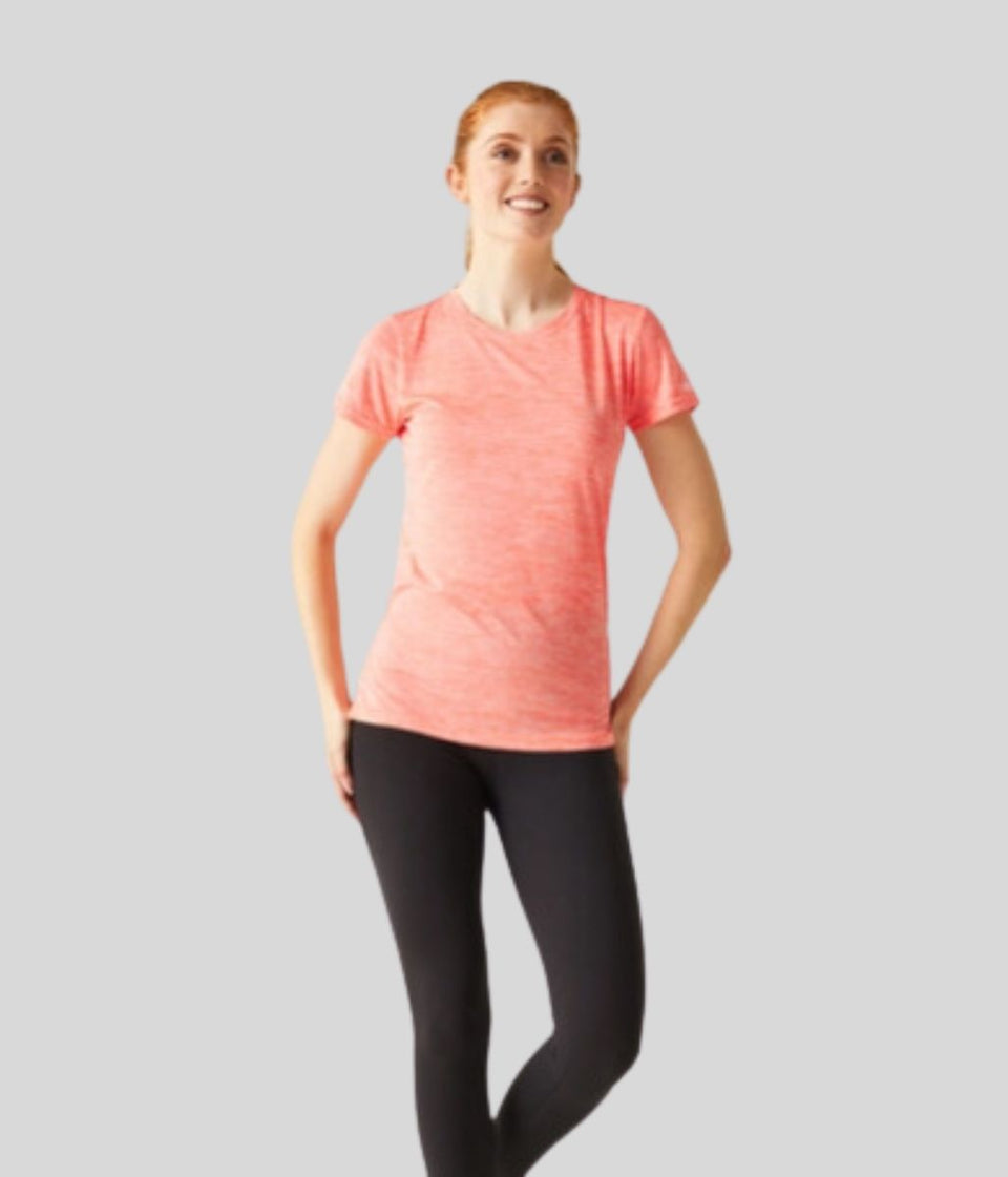 Orange Activewear T Shirt