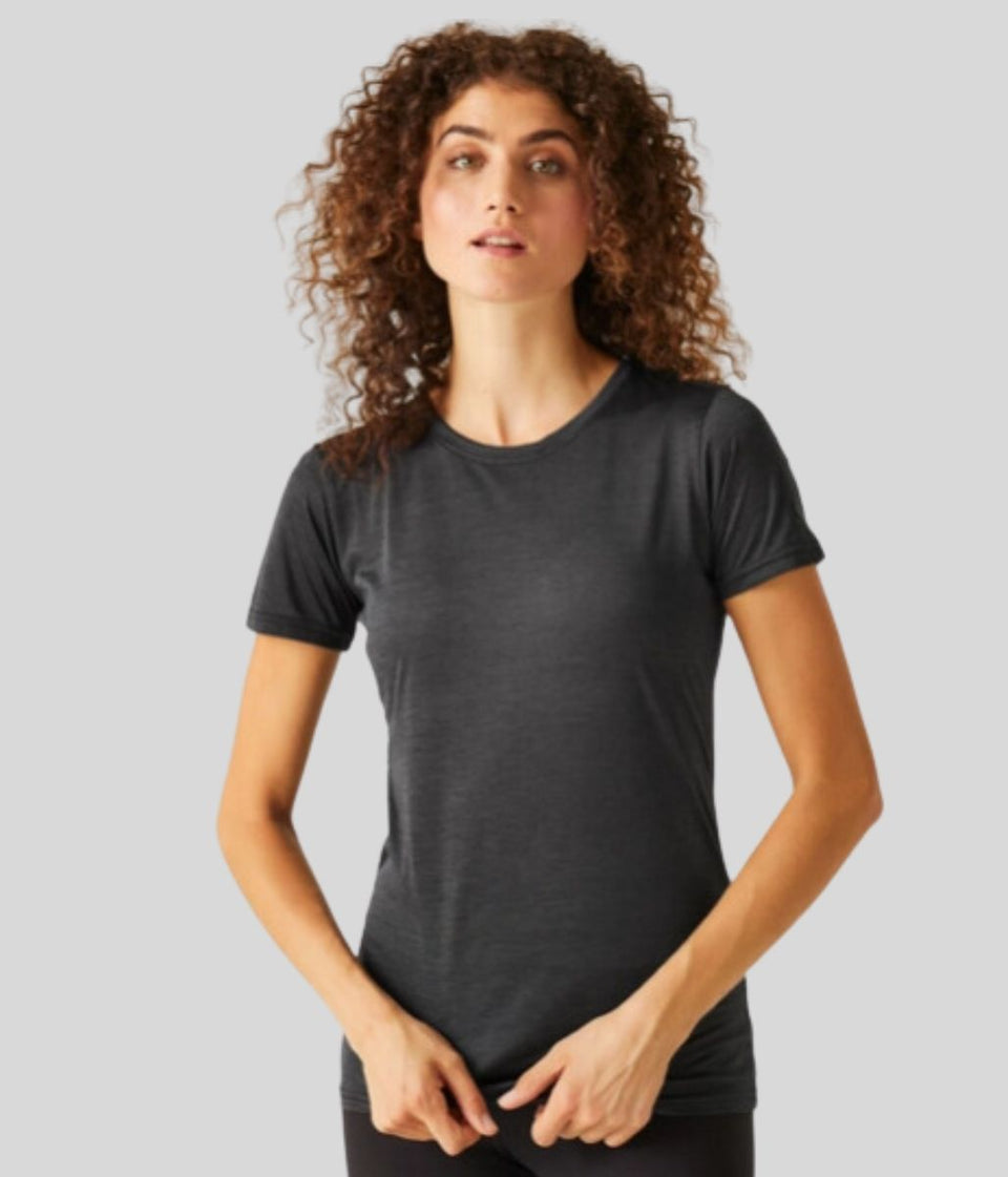 Black Activewear T Shirt