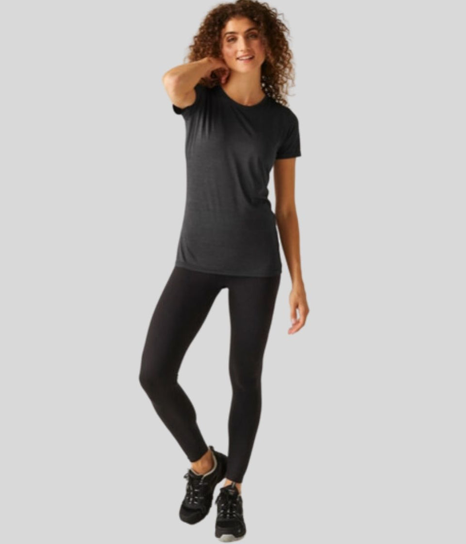 Black Activewear T Shirt