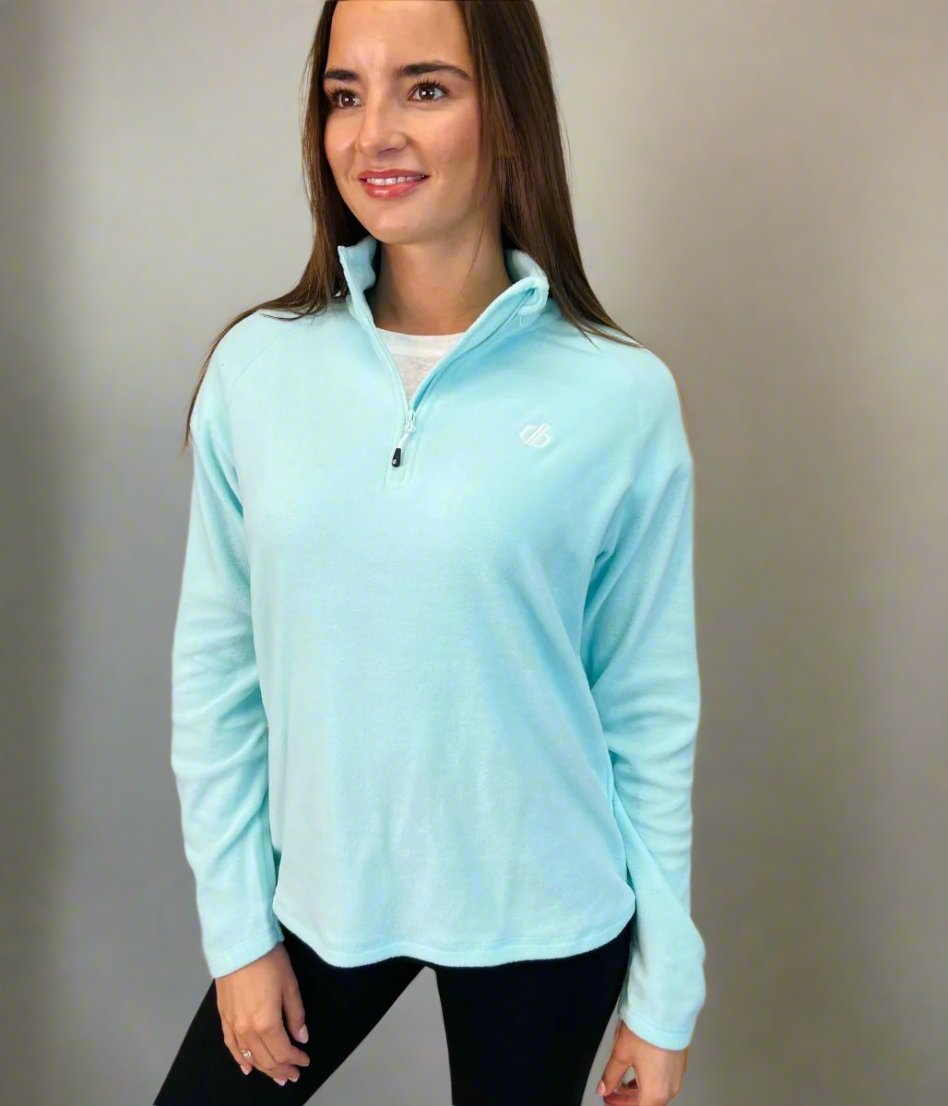 womens mint green fleece jumper