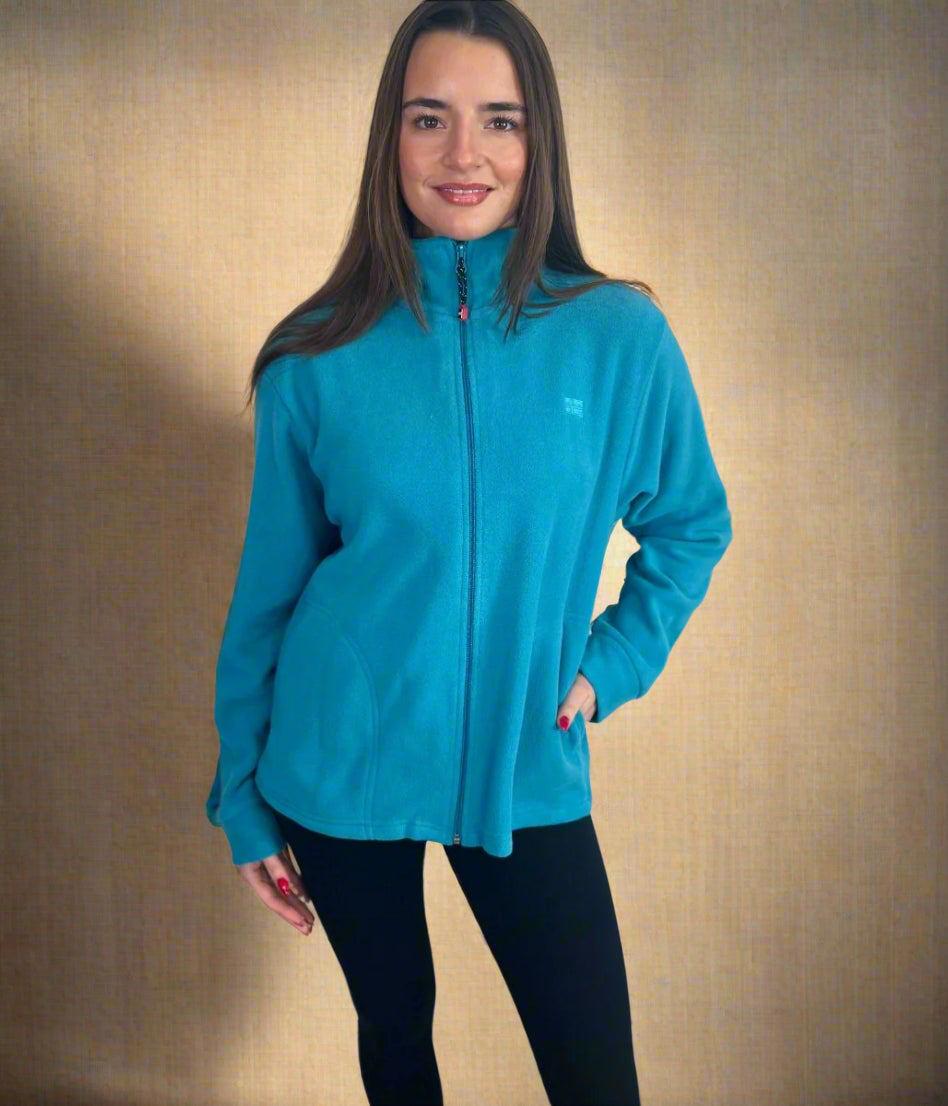 Aqua Polar Fleece Jacket