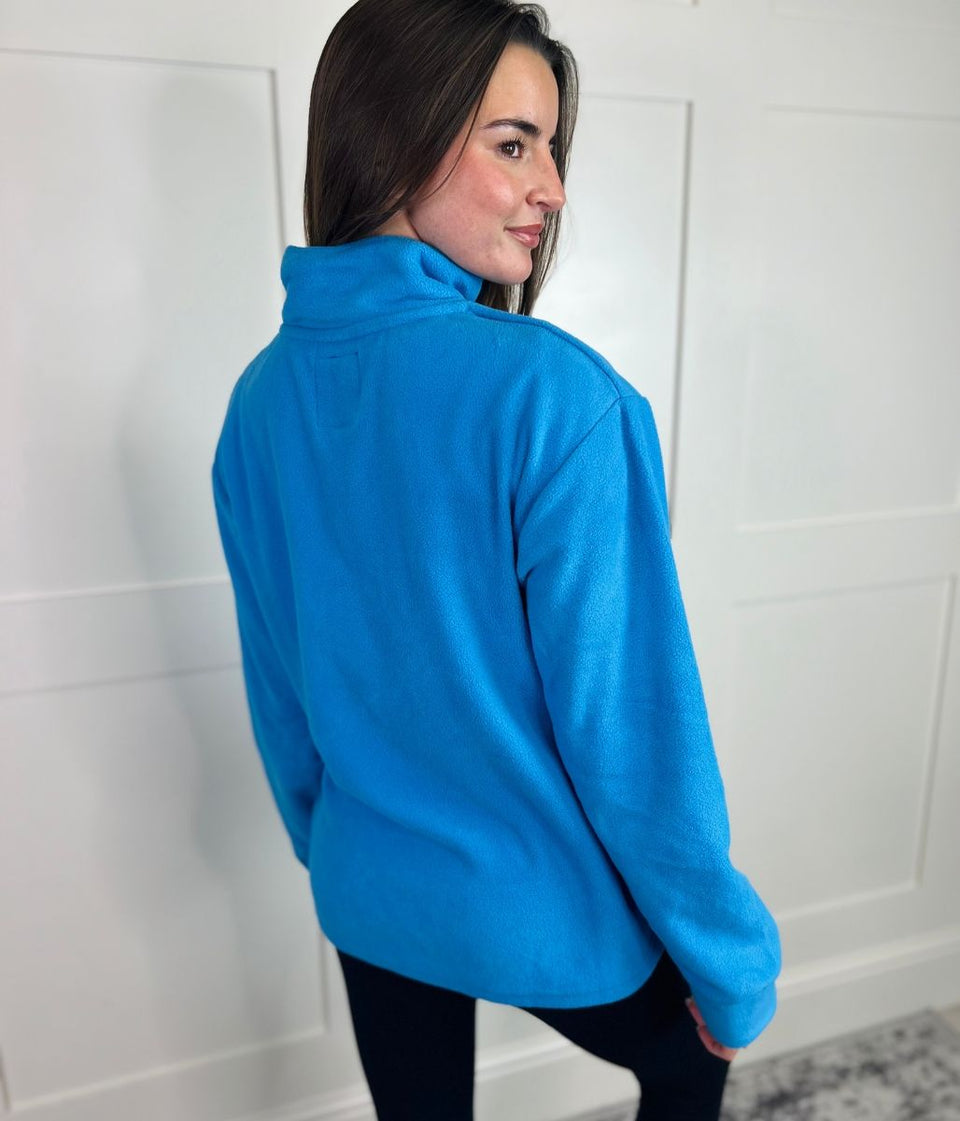 Blue Polar Fleece Jacket