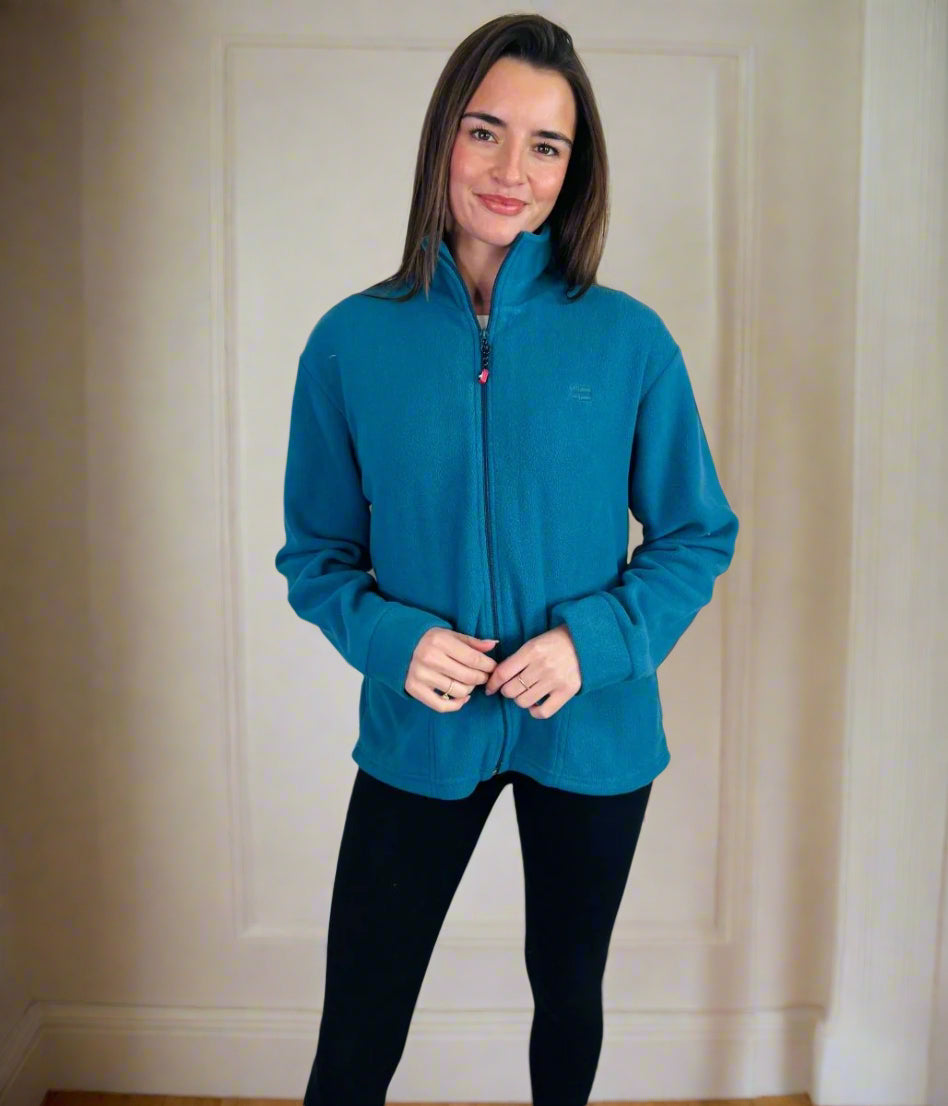 Teal Polar Fleece Jacket