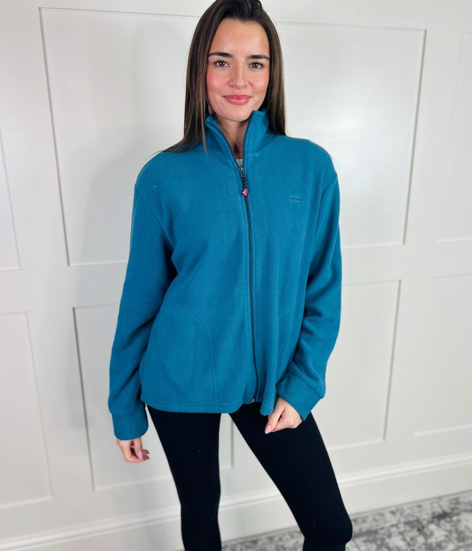 Teal Polar Fleece Jacket