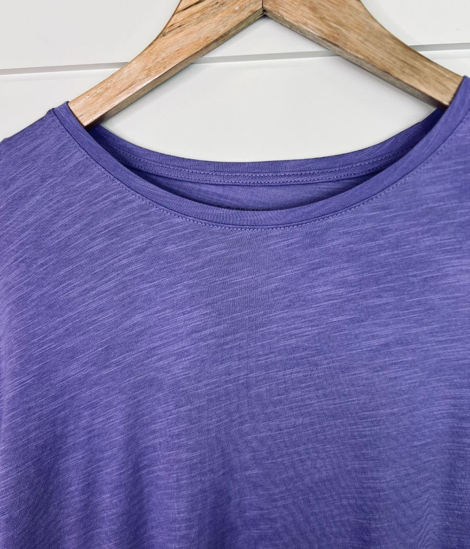 Lavender Relaxed Short Sleeve Tee