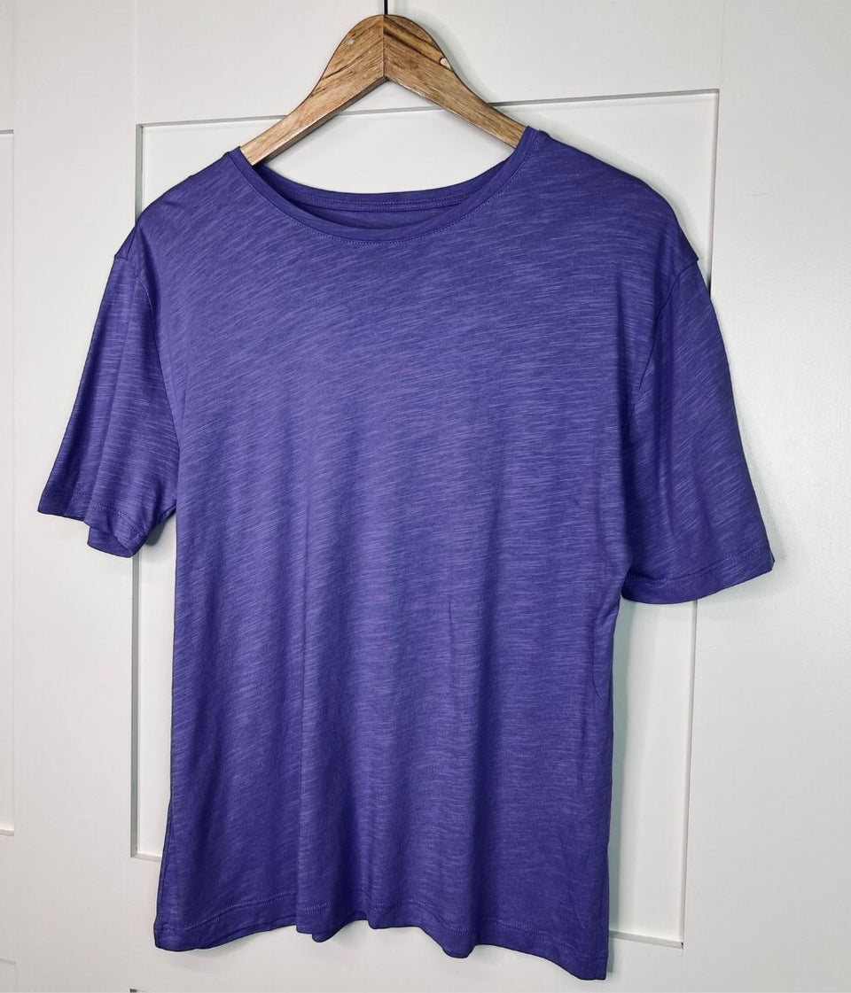 Lavender Relaxed Short Sleeve Tee