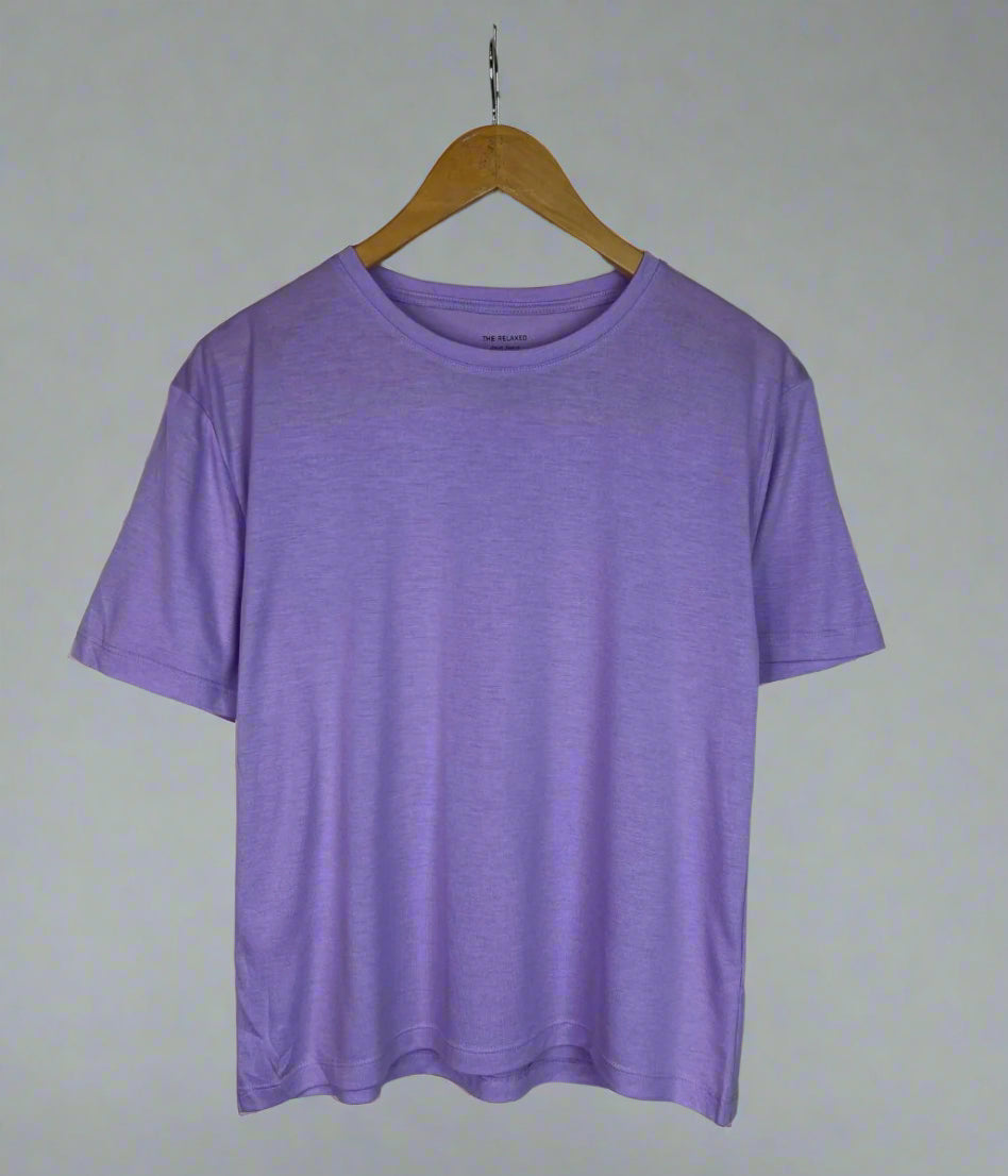 Mauve Relaxed Short Sleeve Tee