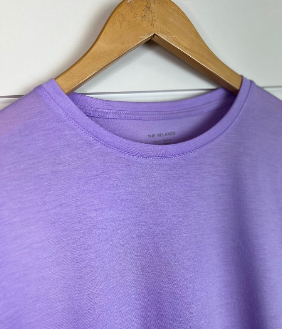 Mauve Relaxed Short Sleeve Tee