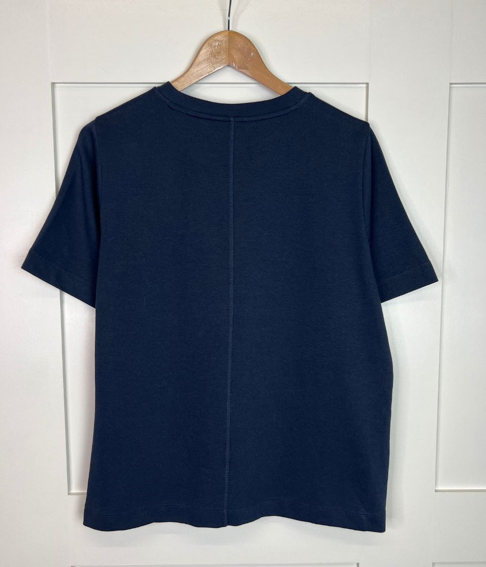 Navy Premium Cotton Rich T Shirt