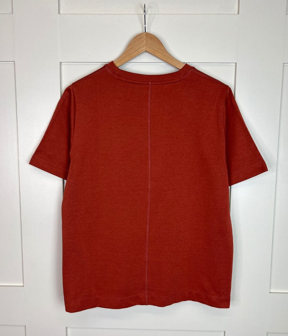 Burnt Orange Premium Cotton Rich T Shirt