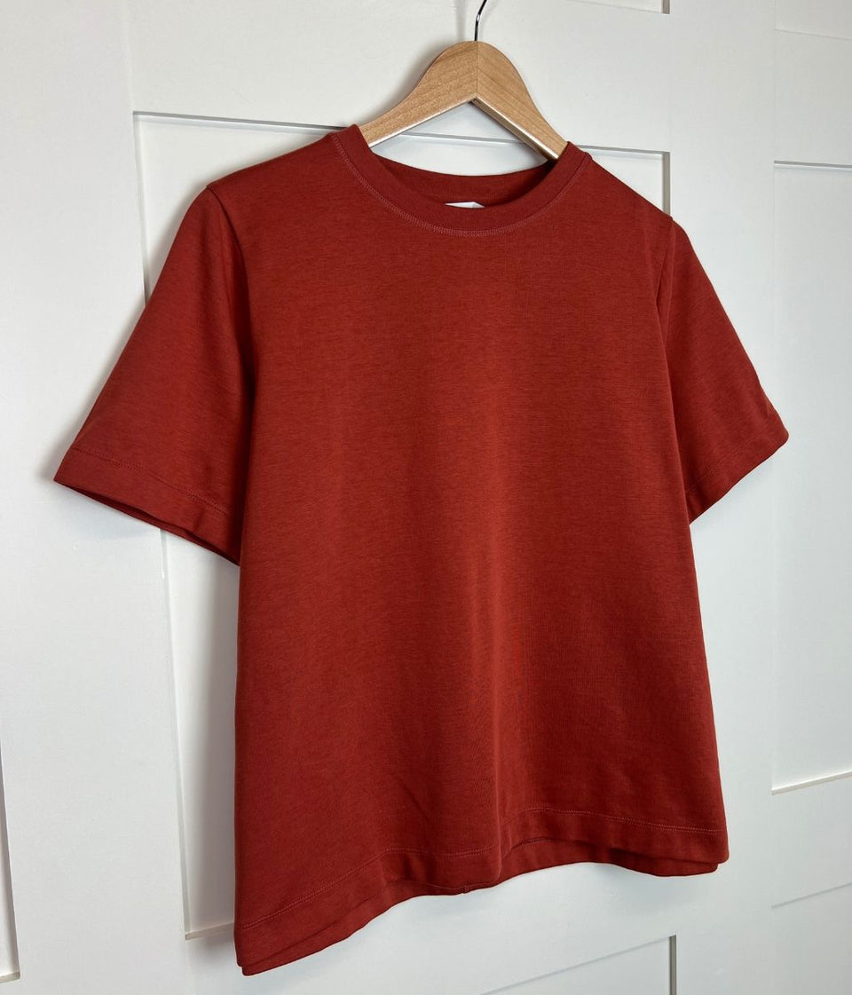 Burnt Orange Premium Cotton Rich T Shirt