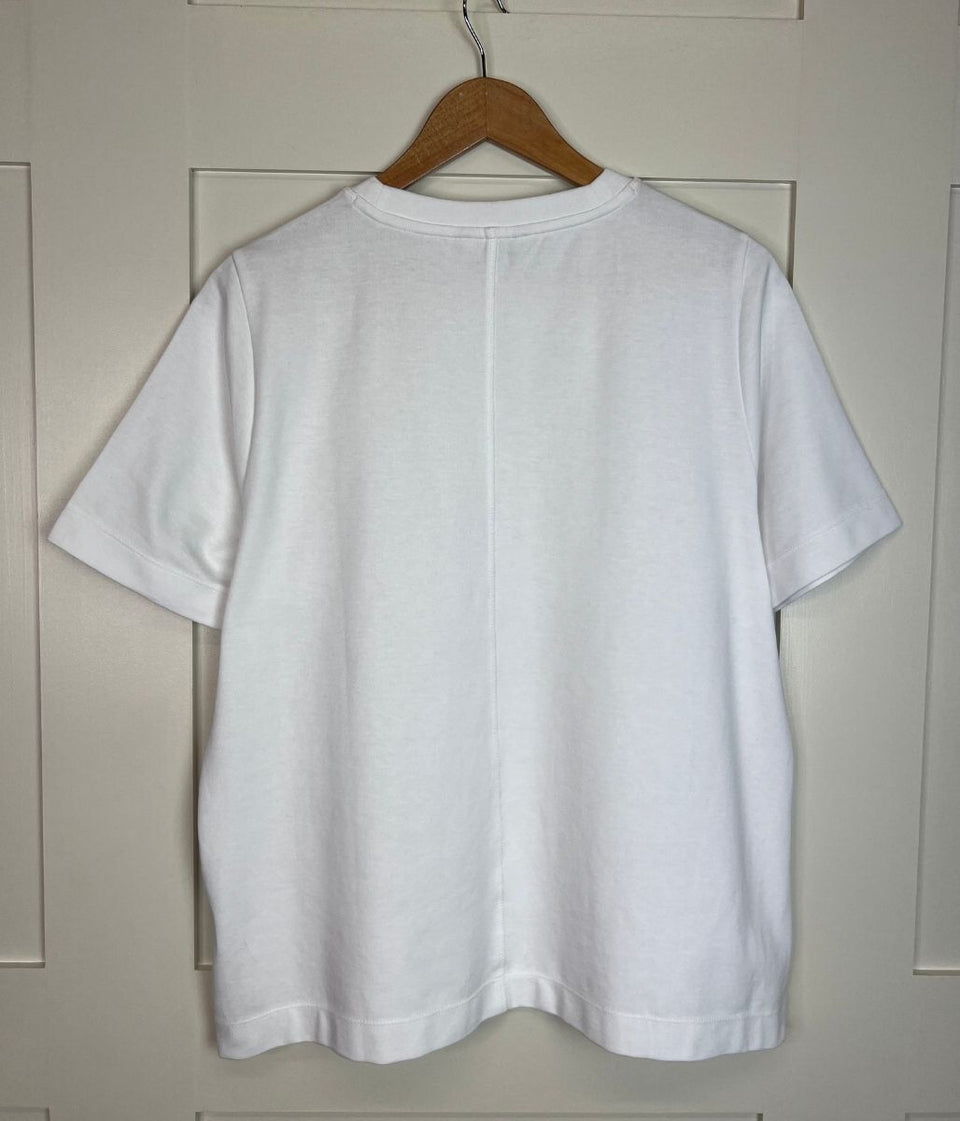 White Premium Cotton Rich T Shirt