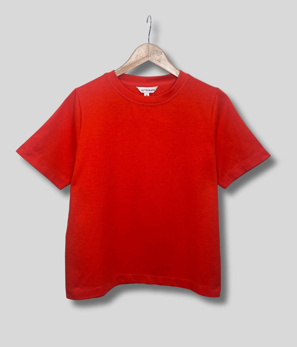 Orange Premium Cotton Rich T Shirt