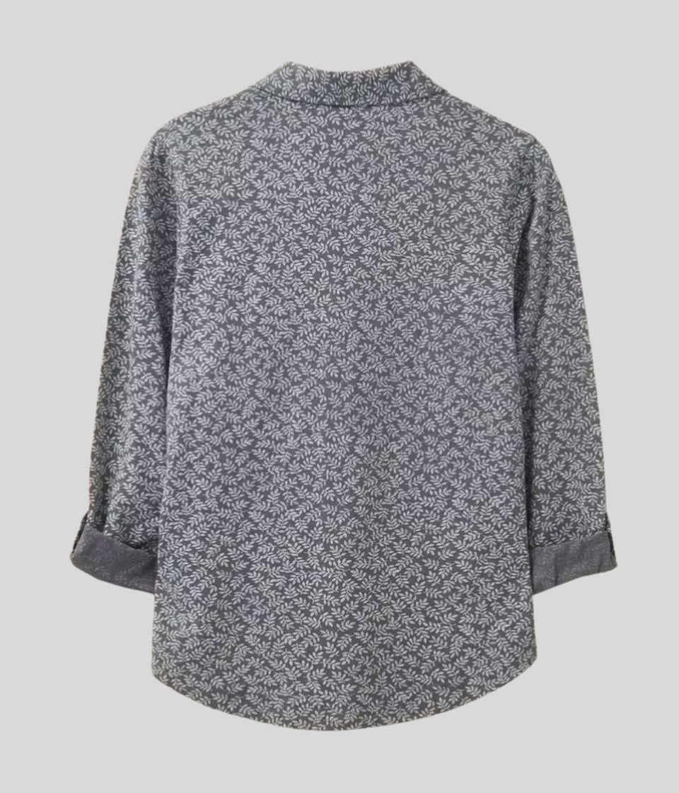 Grey Annie Jersey Printed Shirt