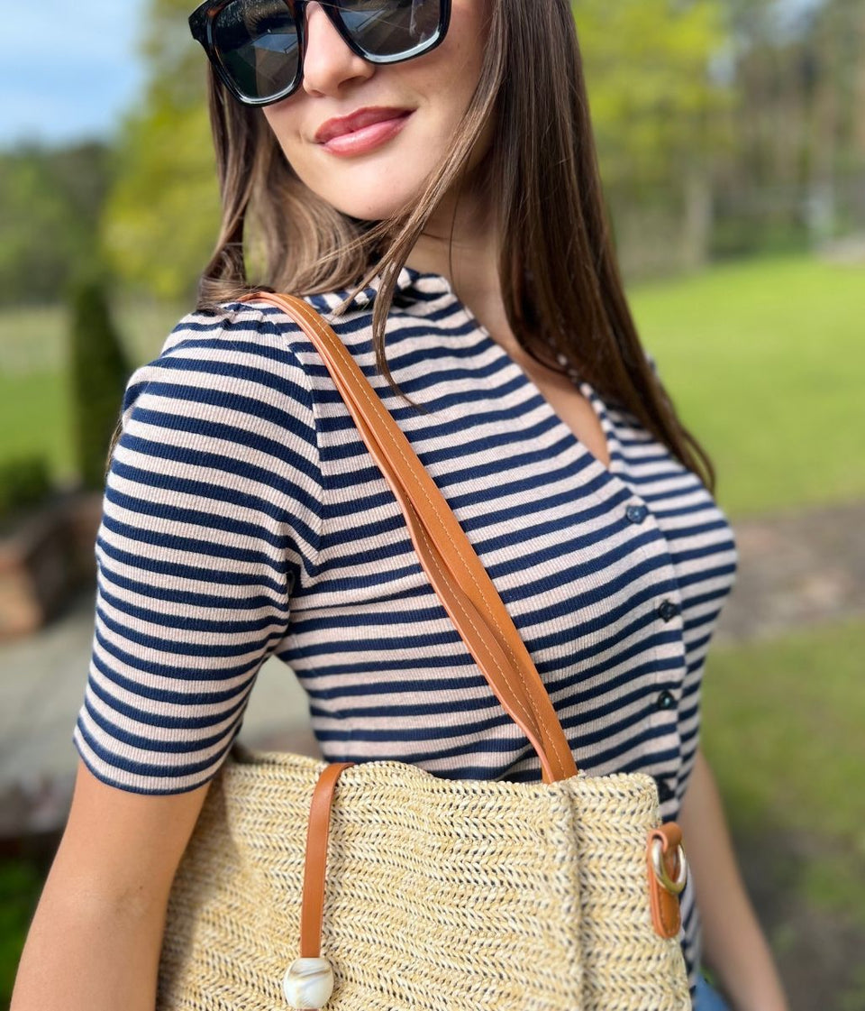 Rosie Rib Stripe Shirt