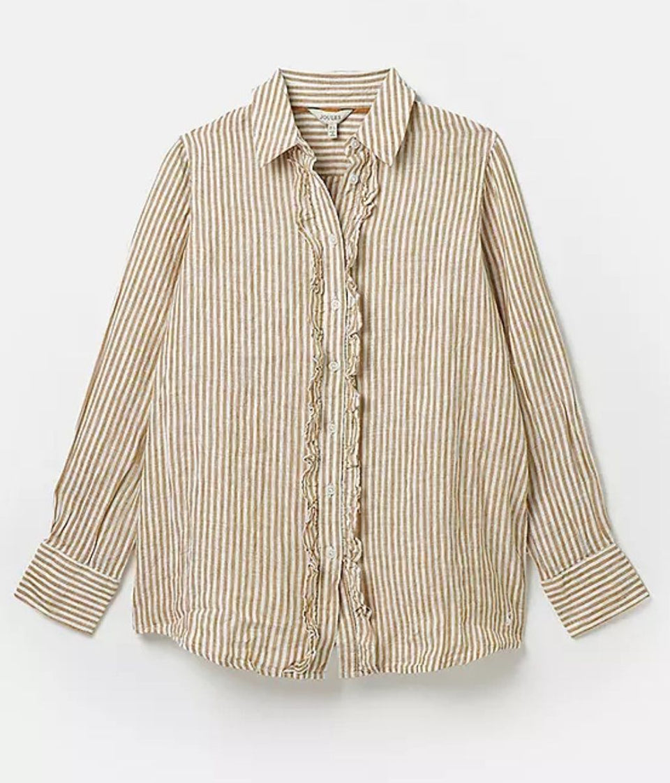 Selene Striped LInen Shirt