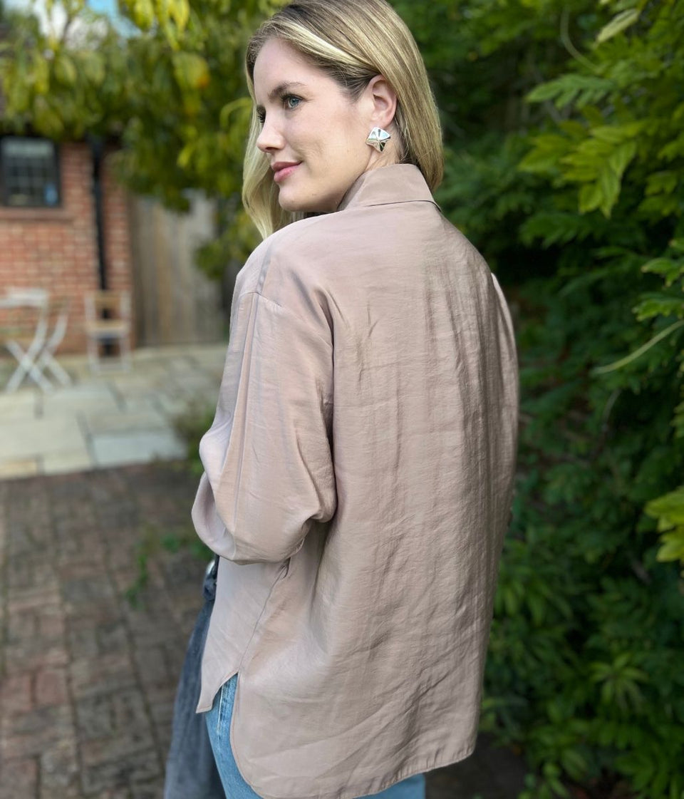 Mocha Modal Relaxed Shirt