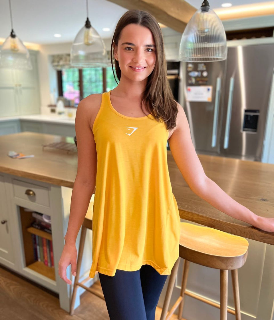 Yellow Ark Switchback Vest Top