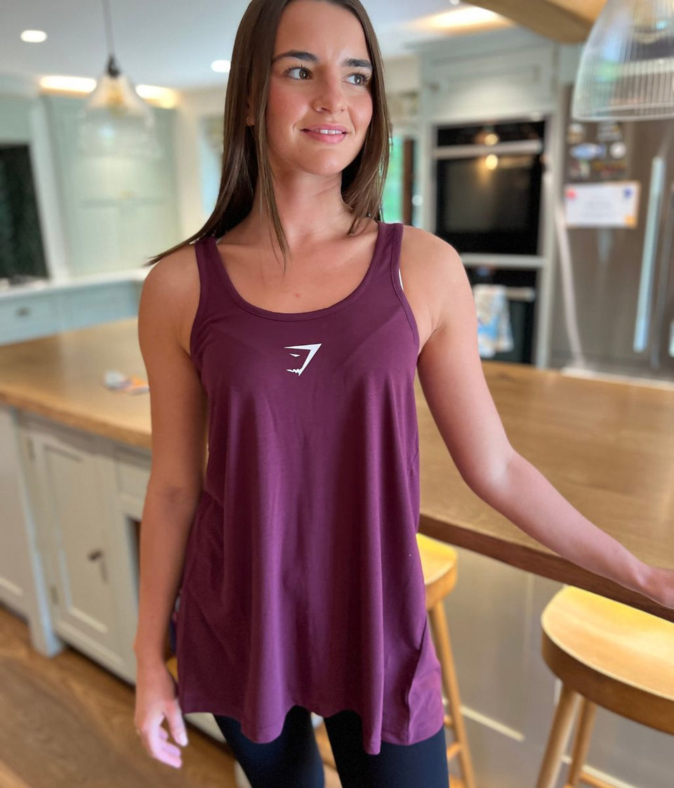 Purple Ark Switchback Vest Top