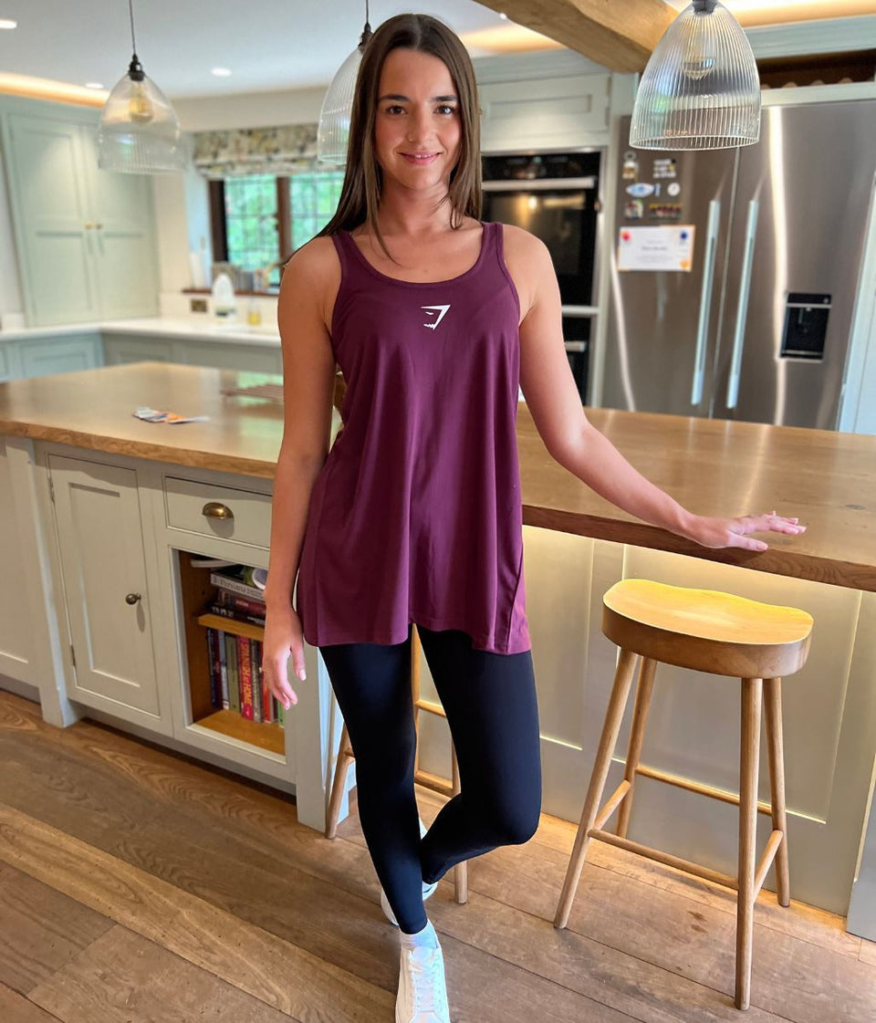 Purple Ark Switchback Vest Top