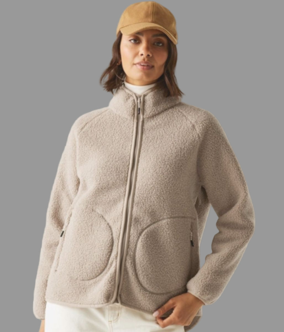 Taupe Regatta Frankie Borg Fleece